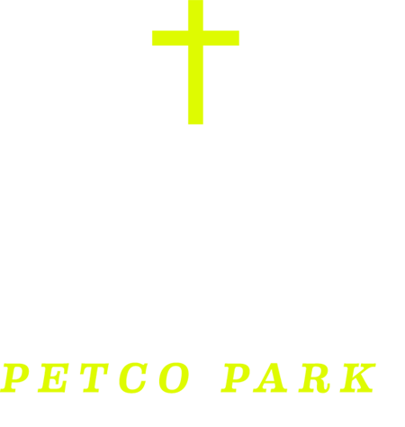 Good Friday At Petco Park - Cross (450x474), Png Download