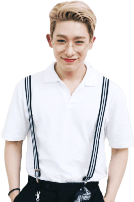 Wonho - Wonho Suspenders (334x398), Png Download