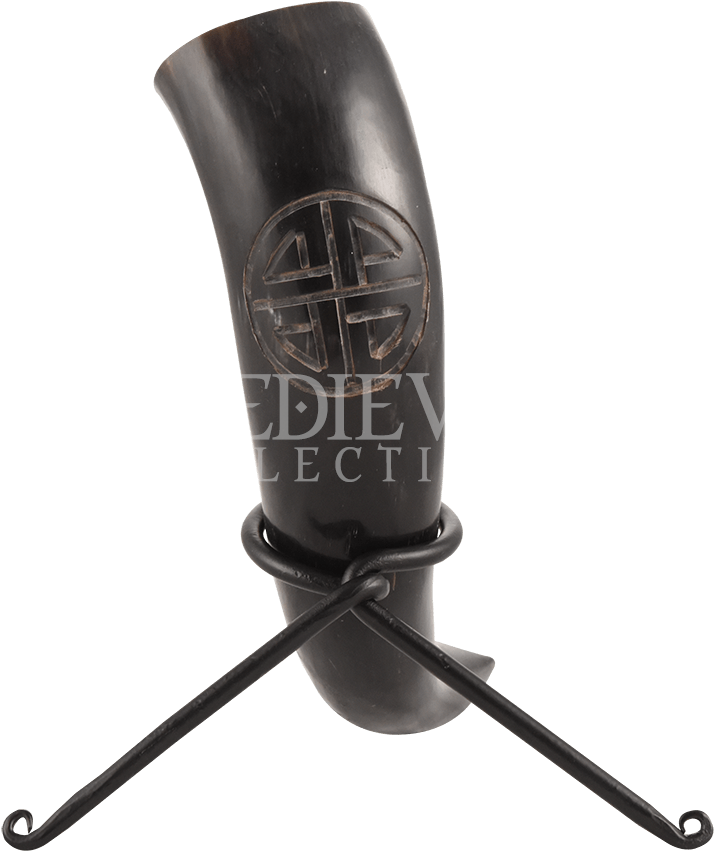 Shield Knot Drinking Horn With Stand - Drinking Horn (850x850), Png Download
