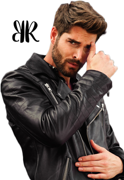 60 Images About Nick Bateman On We Heart It - Nick Bateman With Jacket (500x750), Png Download