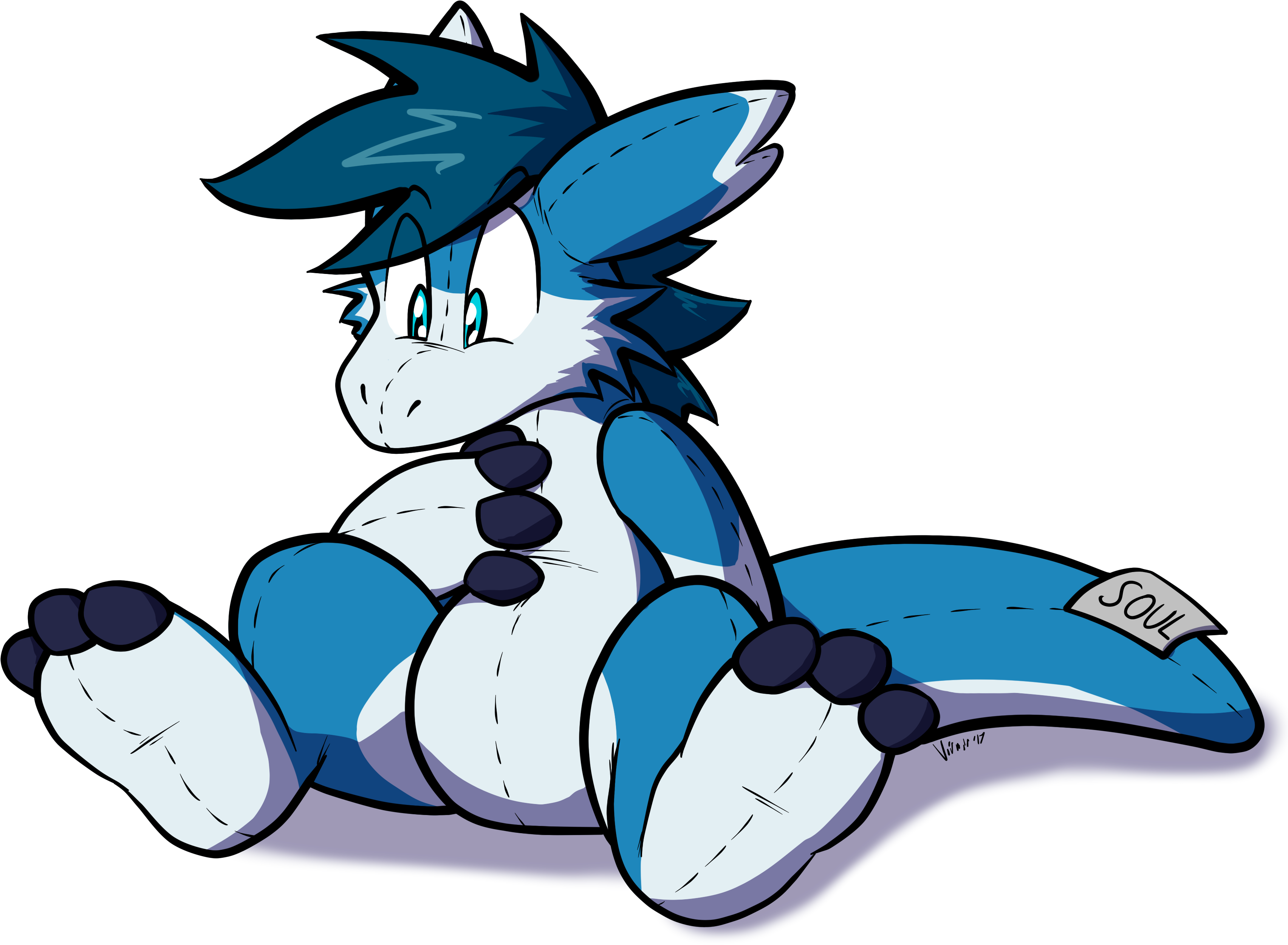 Root « Older Soul Dragon Plush - Cartoon (3500x2637), Png Download