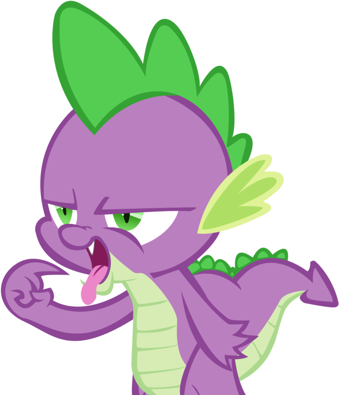 Spike Mlp Fim (900x831), Png Download