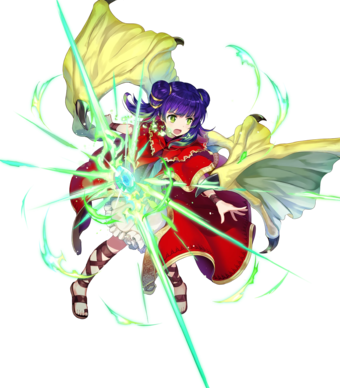 Myrrh Great Dragon Btlface C - Fire Emblem Heroes Myrrh (340x388), Png Download