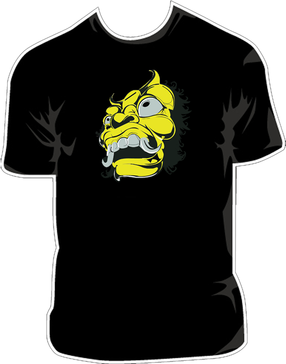 T Shirt Black Dragon - T-shirt (800x800), Png Download