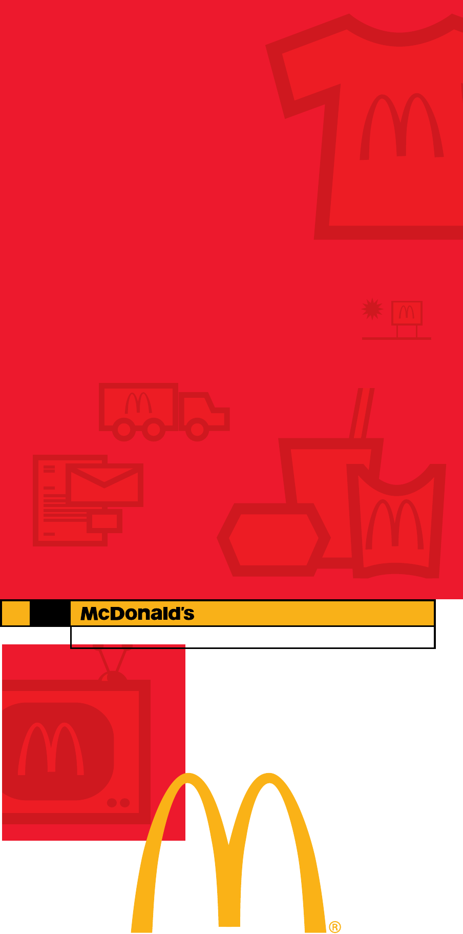 Mcdonalds Brandbook - United Kingdom (904x1822), Png Download