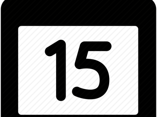 Calendar Icons Creative - Number (640x480), Png Download