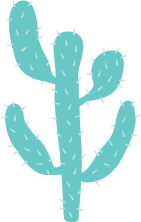 Hedge Cactus Wall Decal - Wall Decal (660x500), Png Download