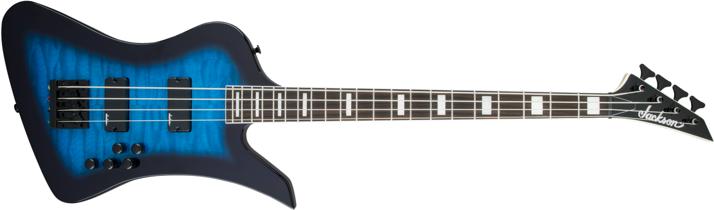 Js Series Kelly™ Bird Iv Js3q Bass Guitar, Rosewood - Jackson Js3q Kelly Bird (1400x1000), Png Download