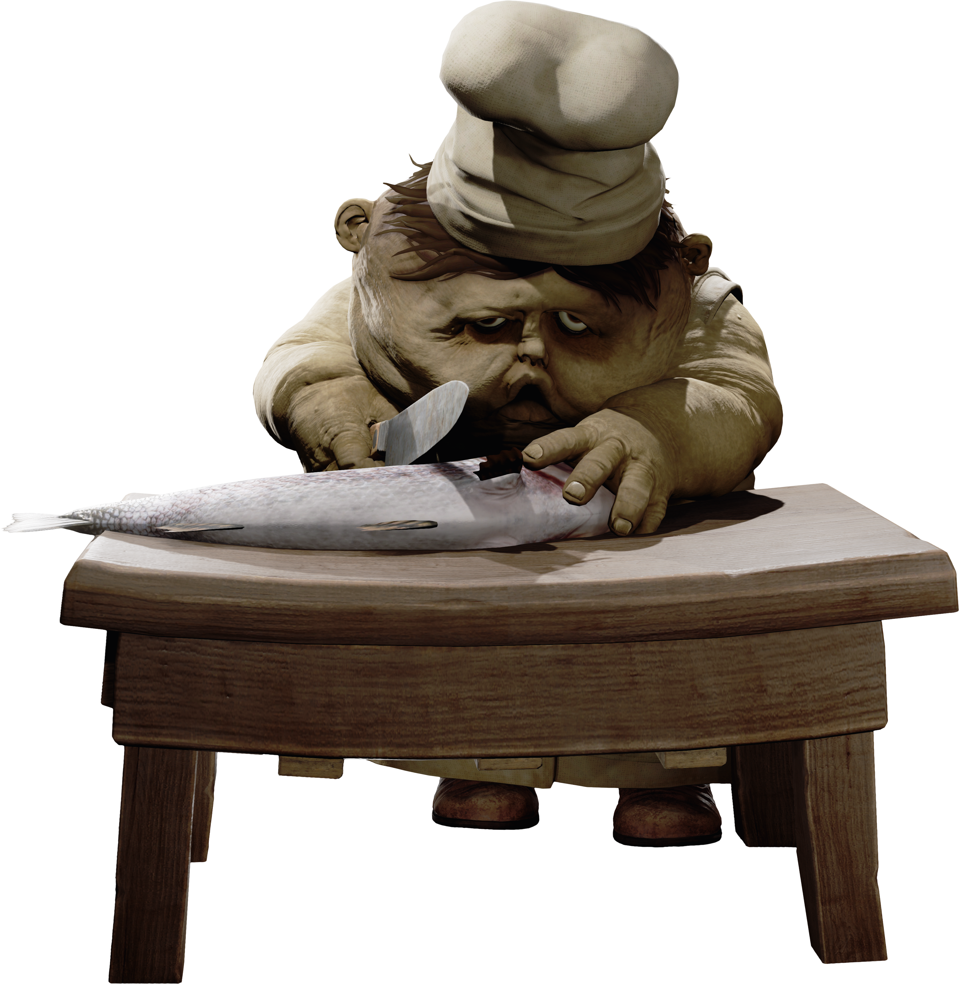 Planning And Estimating Features - Little Nightmares The Chefs (3357x3444), Png Download