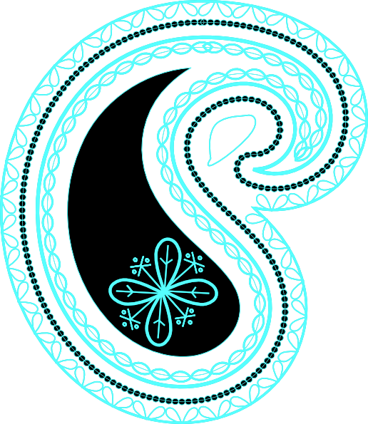 Original Png Clip Art File Paisley 7 Svg Images Downloading (516x595), Png Download