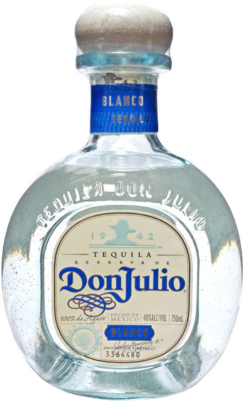 Don Julio Blanco - Don Julio Tequila Blanco - 750 Ml Bottle (450x800), Png Download