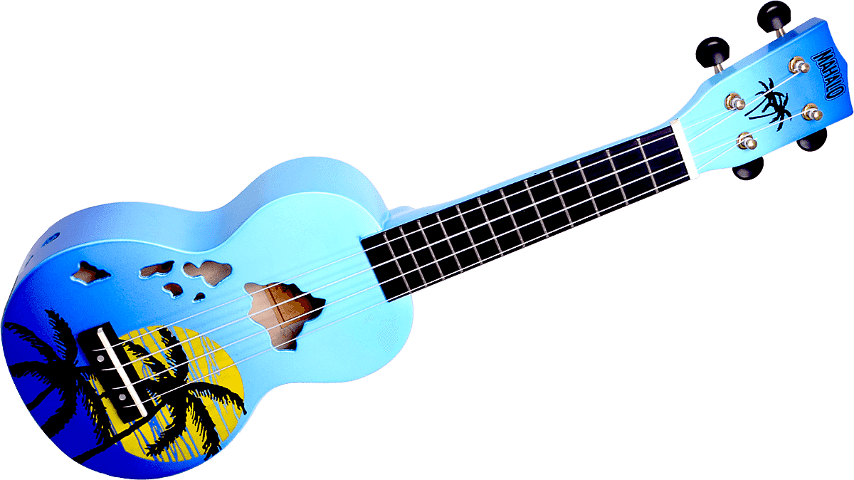 Mahalo U Smile Soprano Ukulele White (1200x674), Png Download