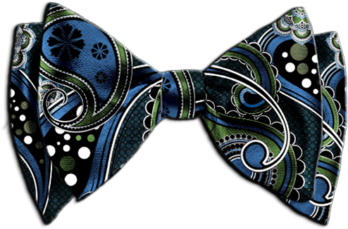 Be The First To Review “design Your Own Custom Bow - Paisley (500x333), Png Download