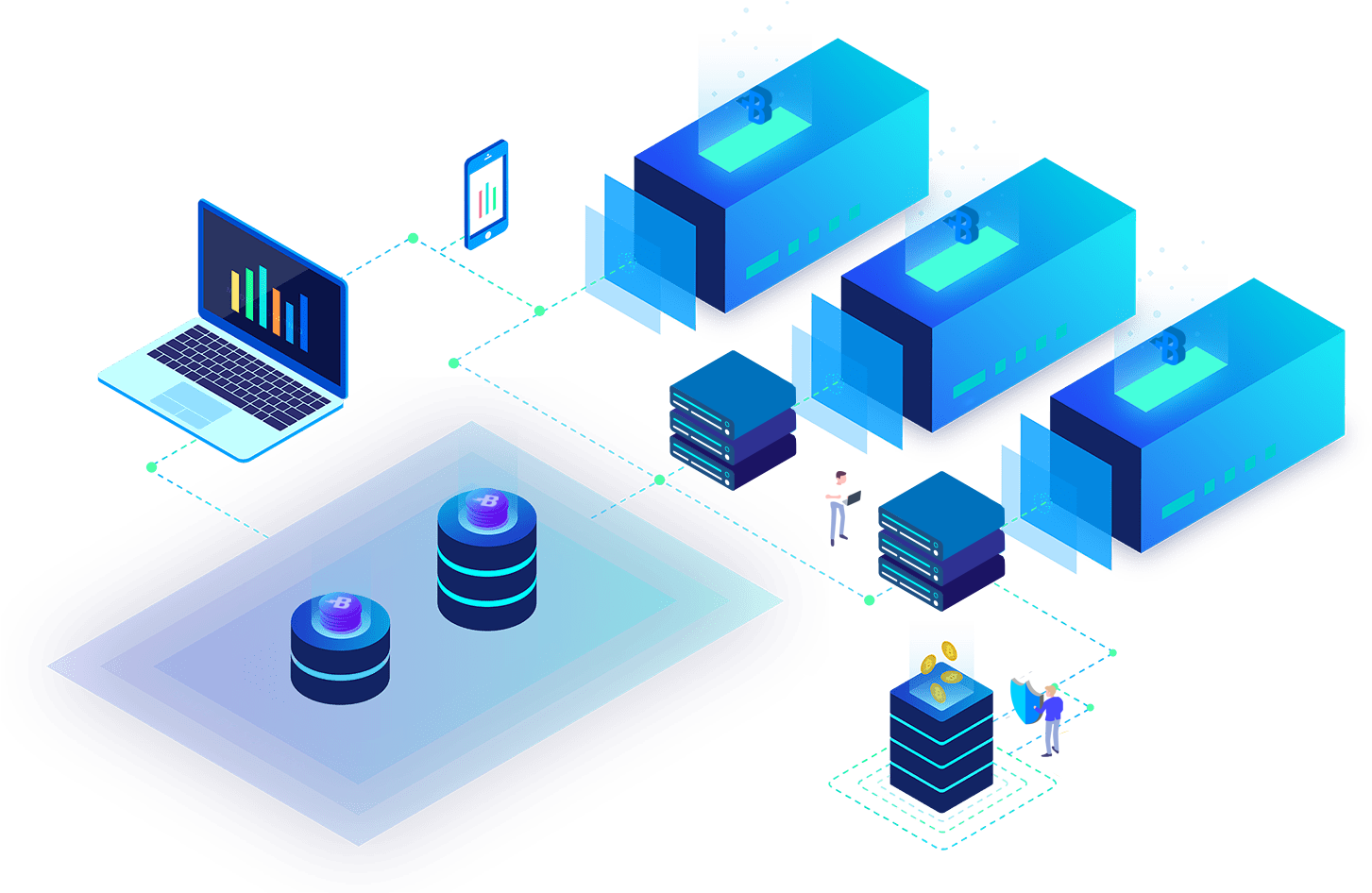 Storage Mining - Ico Development Company (1470x945), Png Download
