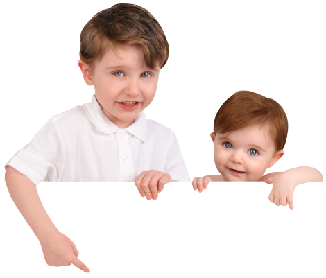 2 Kids Smiling - Child (470x401), Png Download