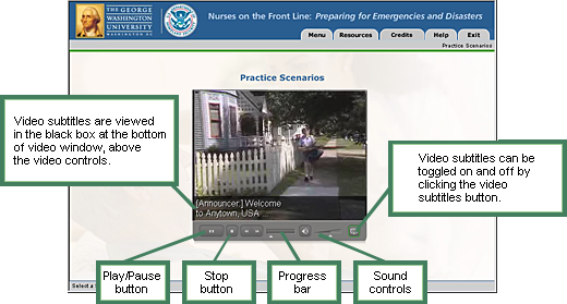 Video Subtitlines Are Viewed In The Block Box At The - Fema (520x279), Png Download