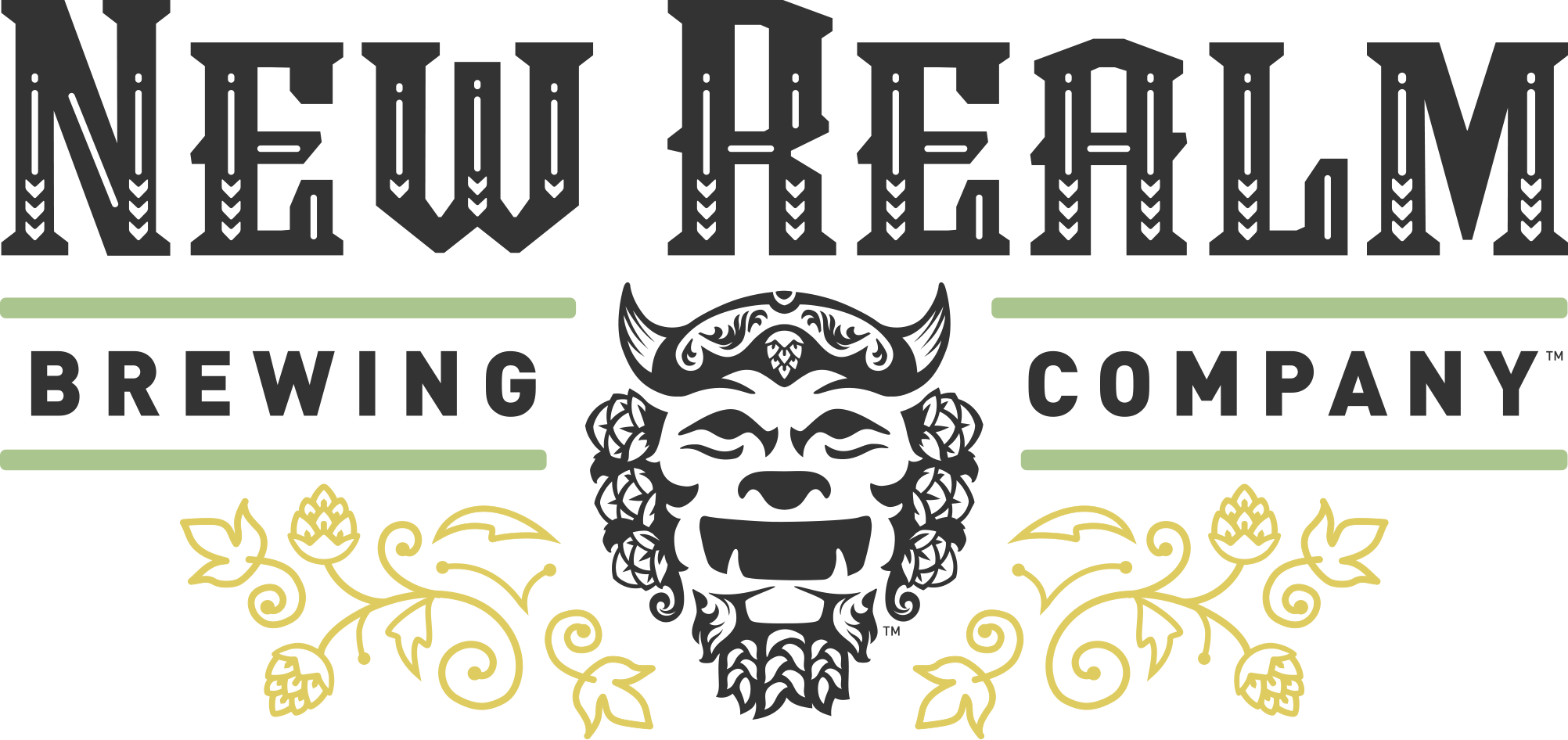 New Realm Brewing Company Has Officially Announced - New Realm Brewing Company Logo (2004x946), Png Download