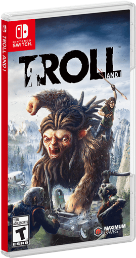 Now Available On Nintendo Switch - Troll And I Nintendo Switch (386x524), Png Download