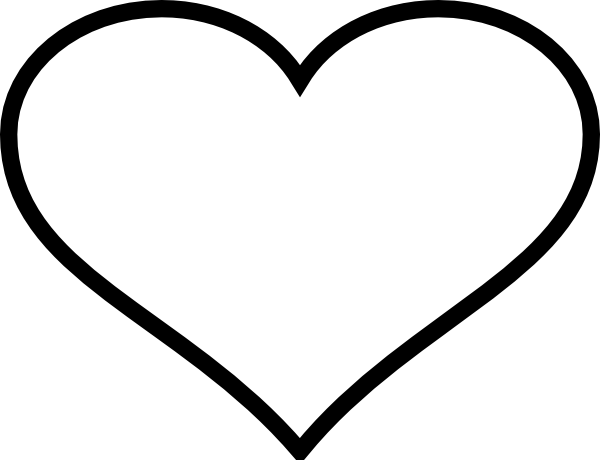 Heart Icon Png White (600x460), Png Download