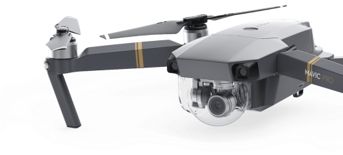 Dji Mavic Pro Platinum - Dji Mavic Pro 4k (500x298), Png Download