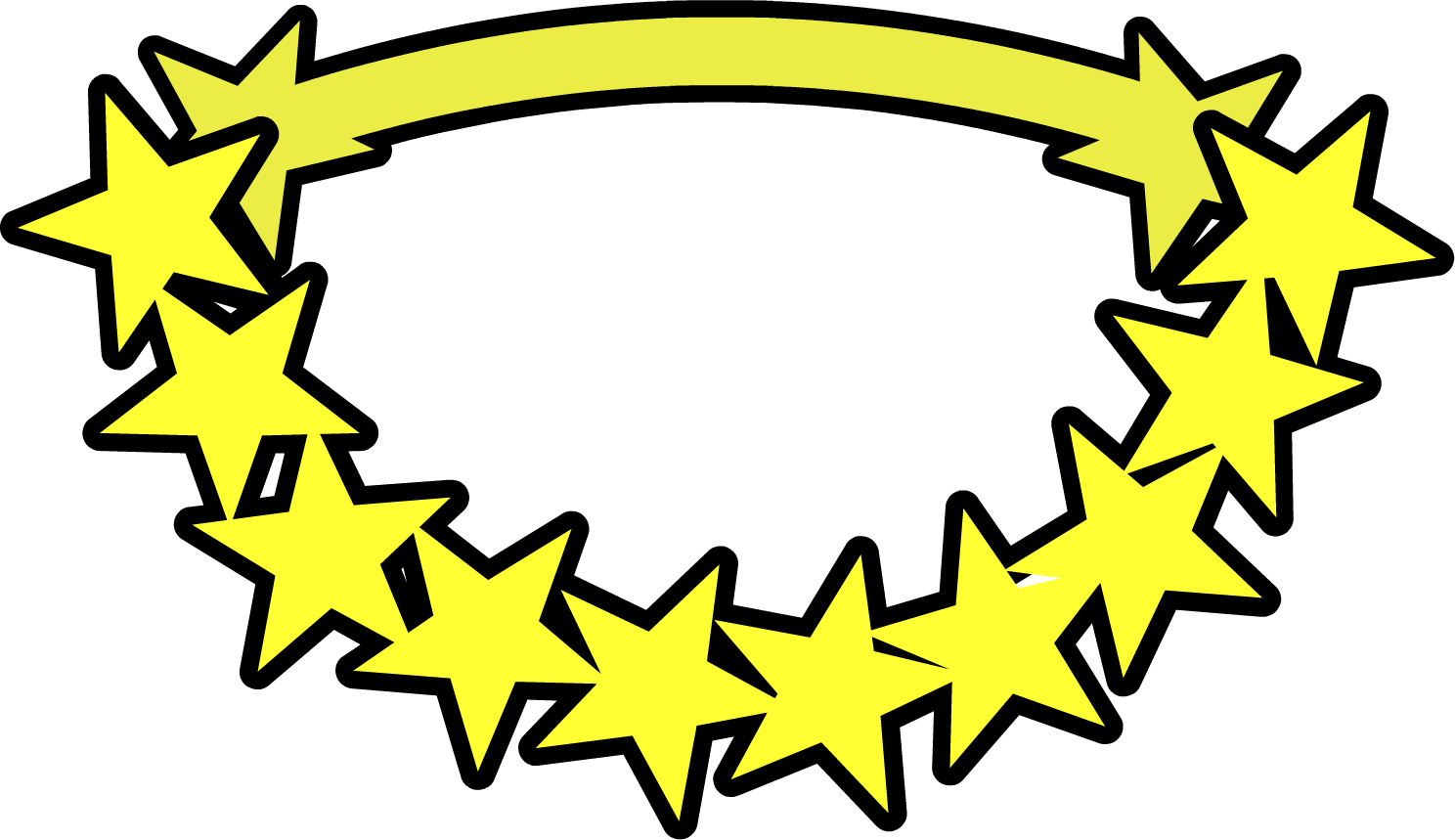 Star Necklace Clothing Icon Id 184 - Club Penguin Wiki Clothes (1488x859), Png Download