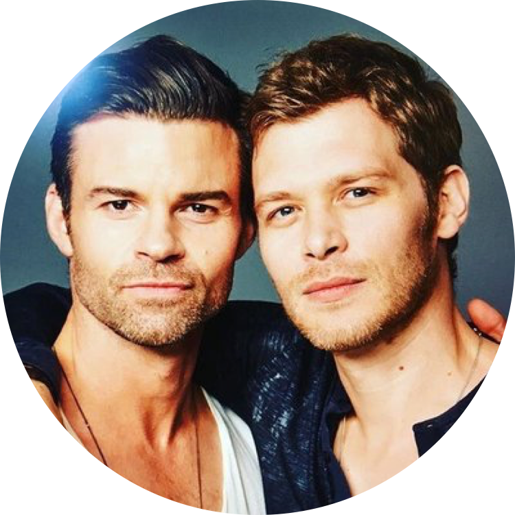 Dan Gillies & Joseph Morgan - Daniel Gillies (750x750), Png Download