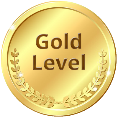 Gold Level - Silver Level Png (400x400), Png Download