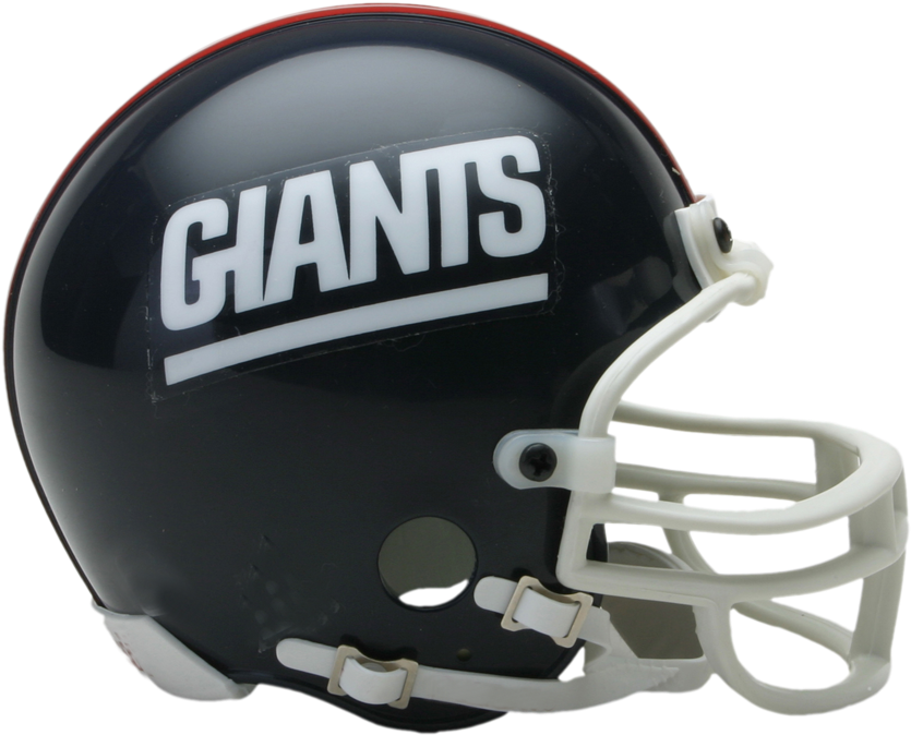 New York Giants - New York Giants Football Helmet (900x812), Png Download
