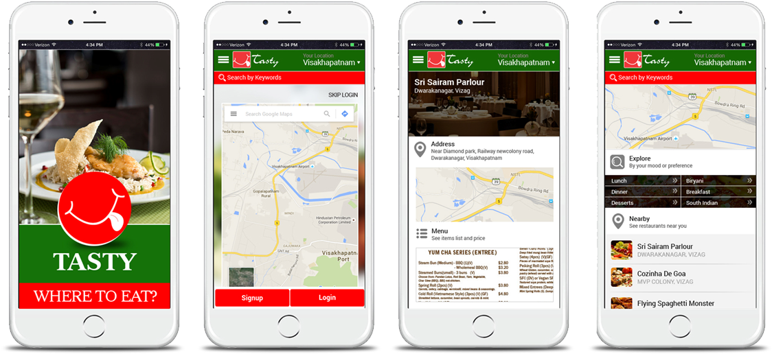 Recipes Based Restaurant Finder App - Iphone (1170x686), Png Download