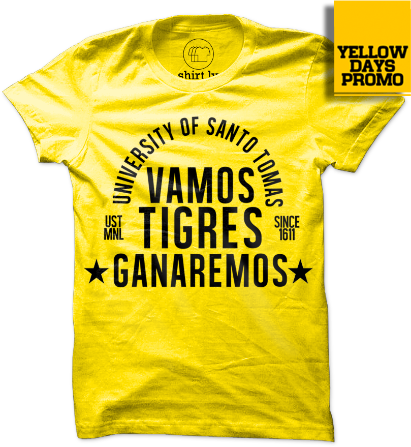 Ganaremos Shirt - Yellow - Mockup (900x900), Png Download