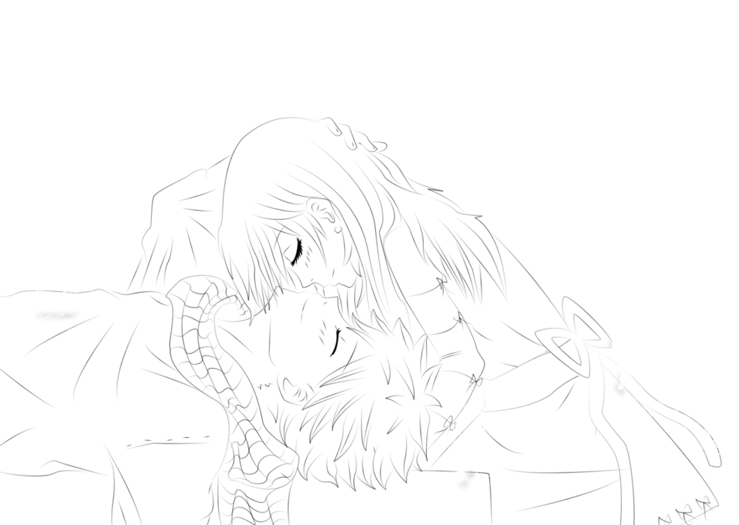 Anime Lineart Png - Line Art - Free Transparent PNG Download - PNGkey