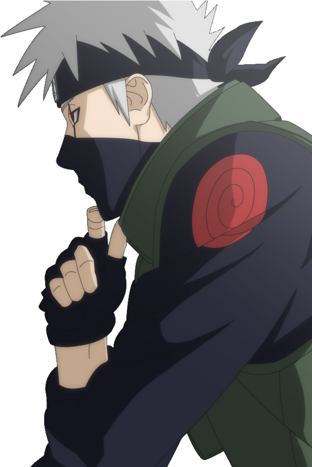 Kakashi Hatake - Kakashi Hatake Side View (640x944), Png Download