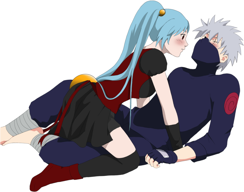 Kakashi Hatake And Mina Love By Pungpp - Kakashi Hatake (1024x724), Png Download