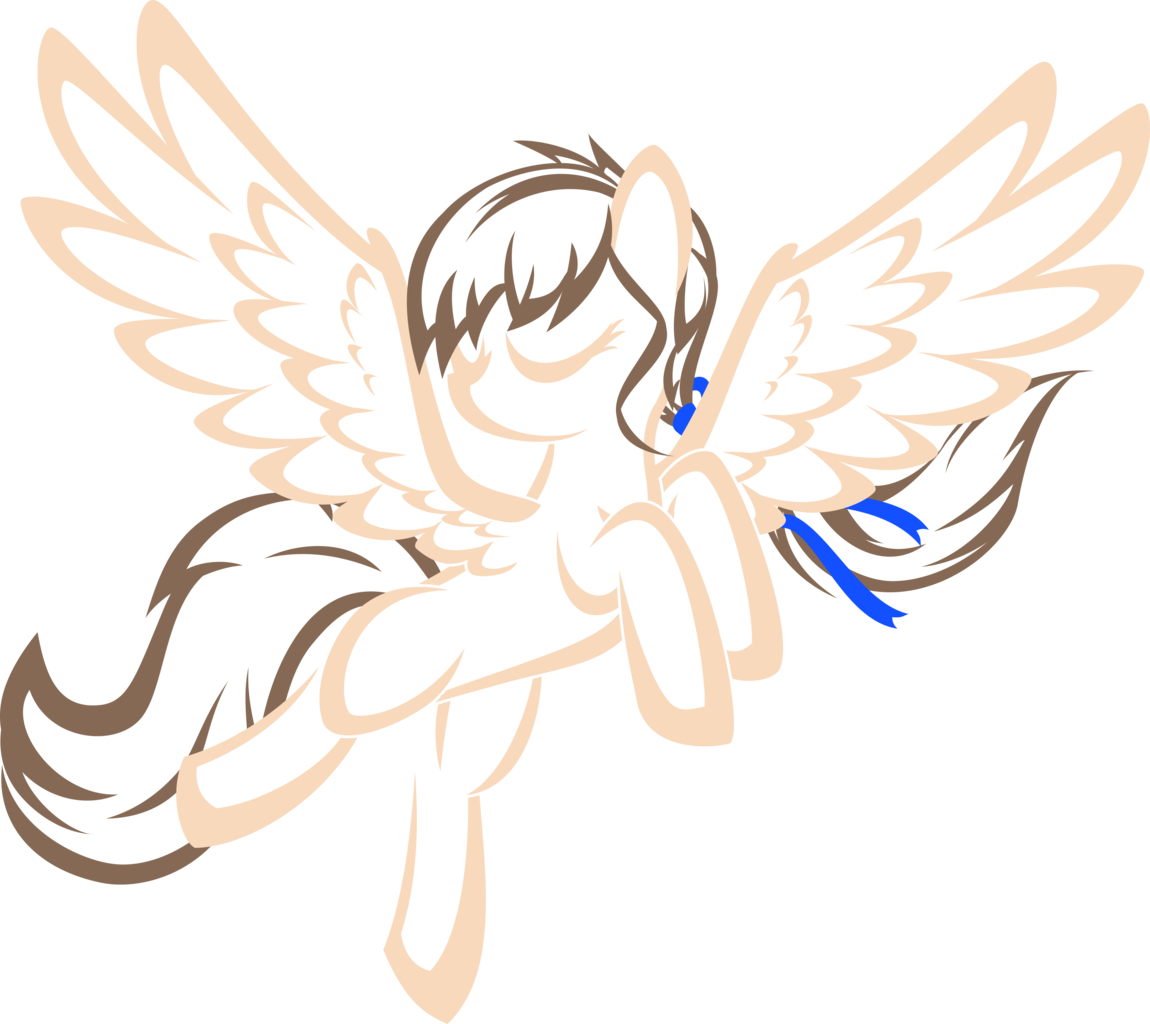 Up1ter, Eyes Closed, Hair Ribbon, Lineart, Oc, Oc Only, - Illustration (1150x1024), Png Download
