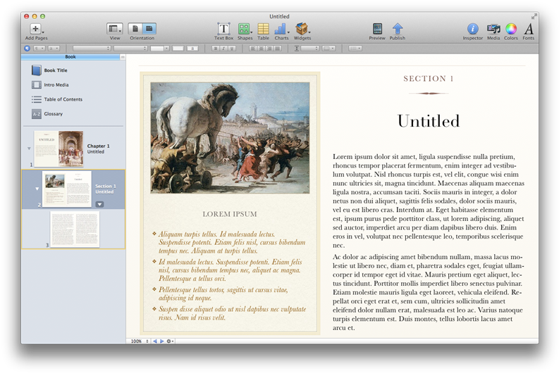 Ibooks Author Enables Non-programmers To Create Dynamic - Tiepolo 'the Procession Of The Wooden Horse Of Troy' (800x537), Png Download