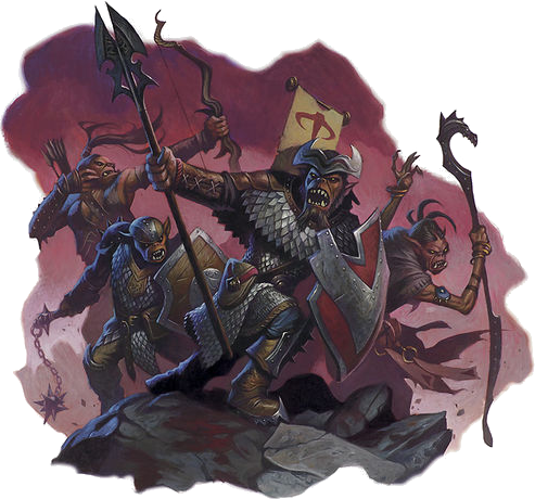 Hobgoblin Clans Are Often Not Very Large And Often - D&d Hobgoblin (493x460), Png Download