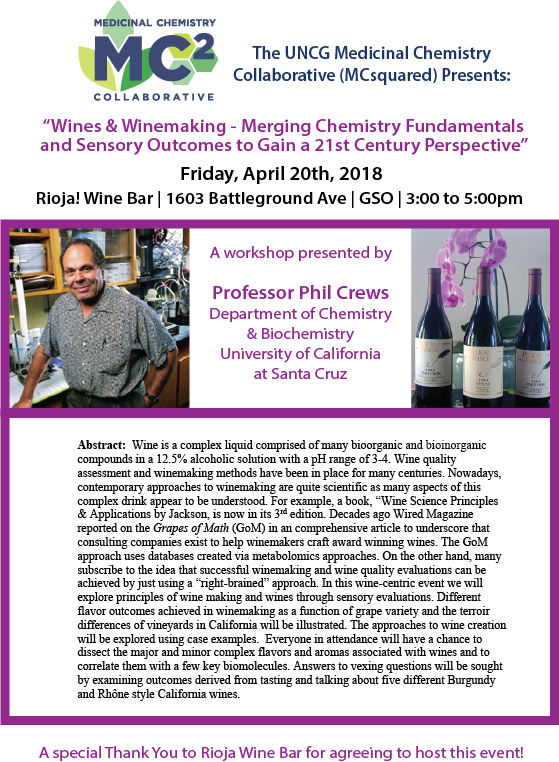 Wines & Winemaking Public Workshop With Dr - Cosmetics (559x762), Png Download