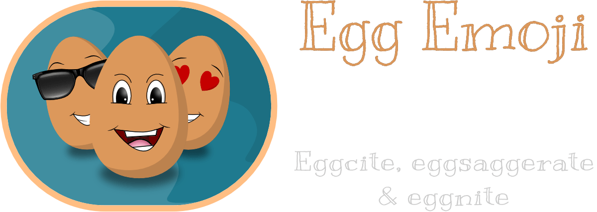 Egg Emoji Imessage Digital Stickers - Sticker (1200x426), Png Download