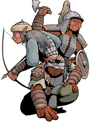 Shigaian Hobgoblins, By Susan Knowles - Hobgoblins Rpg (300x408), Png Download