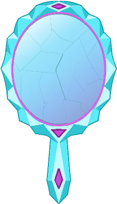 Trini-mite, Broken, Crack, Equestria Girls, Mirror, - Sketch (319x446), Png Download
