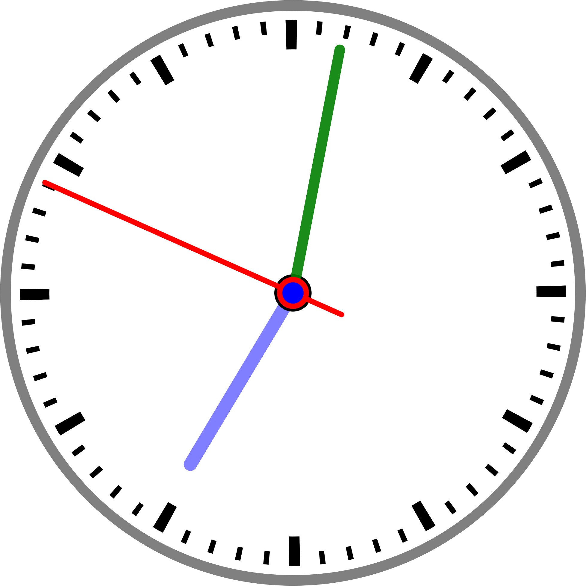 Big Image - Clock (1957x1957), Png Download