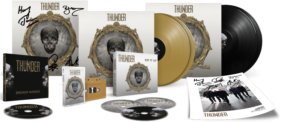 Ultimate Bundle - Thunder - Rip It Up Deluxe Edition [audio Cd] (938x420), Png Download