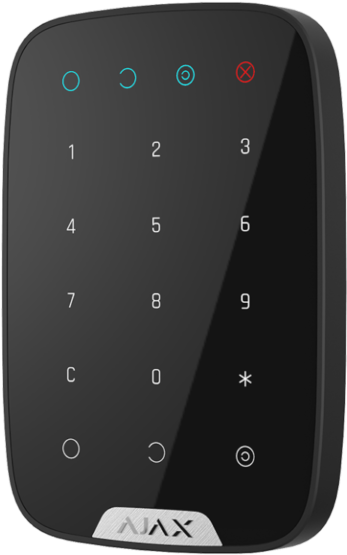 Ajax Keypad Wireless Touch Keyboard - Аякс Клавиатура (600x600), Png Download