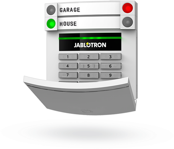 Wirelss Access Module With Rfid And Keypad - Jablotron Ja-153e (633x600), Png Download