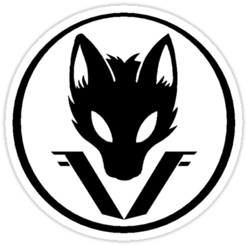 Red Fox Racing Logo Mxdirtrider Com H Products Fox - Black Fox (375x360), Png Download