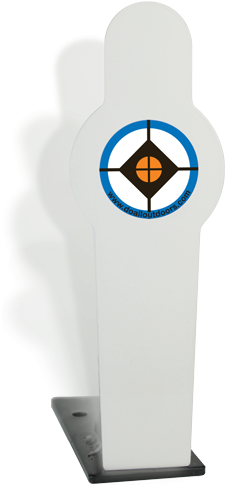 Steel Target (500x500), Png Download