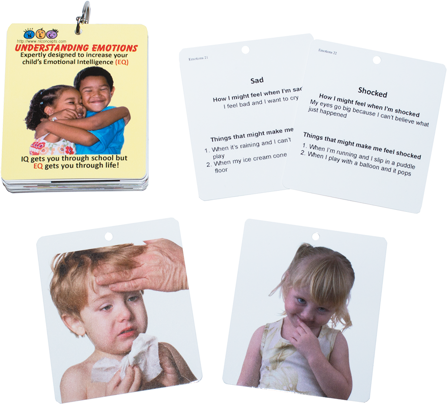 Understanding Emotions Card Set - Common Cold (1000x1000), Png Download