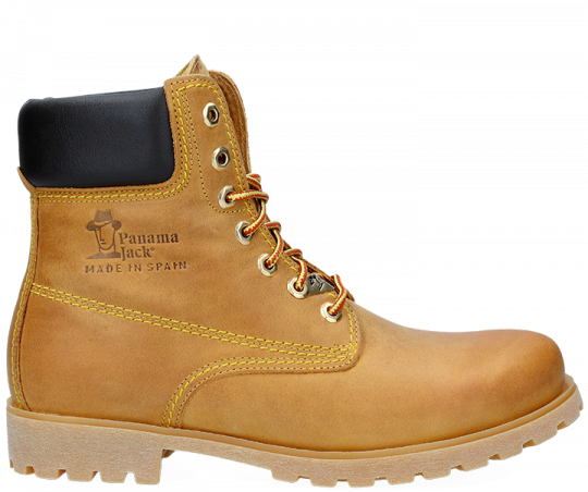 Bota De Piel Vintage Con Forro De Piel - Botas Panama Jack Hombre (540x452), Png Download