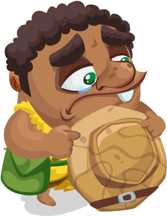 Goals Ozzie Sad@2x - Cartoon (380x500), Png Download