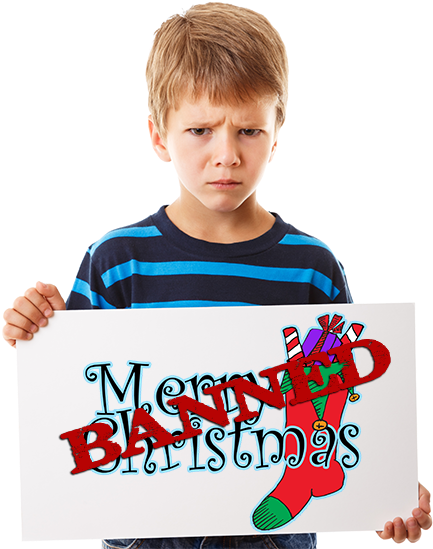 Christmas Banned - Stock Photography (500x548), Png Download